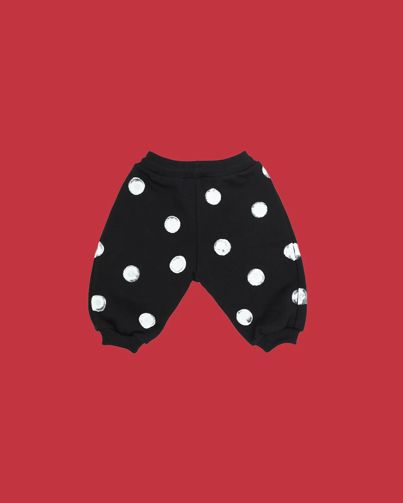 18M - Chunky Lounge Pant in Black Dots
