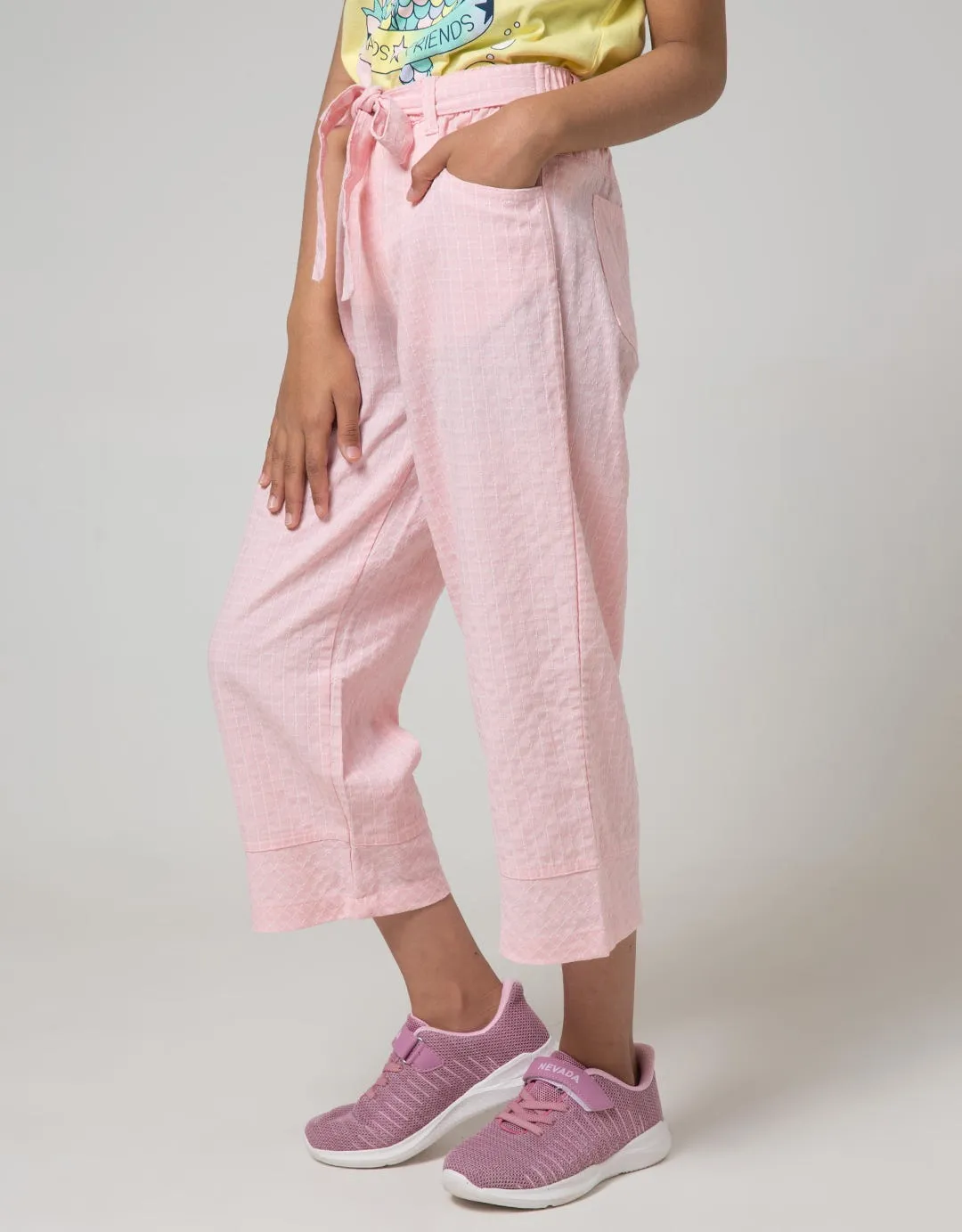 Aero Kids Capri Pants Kotak New