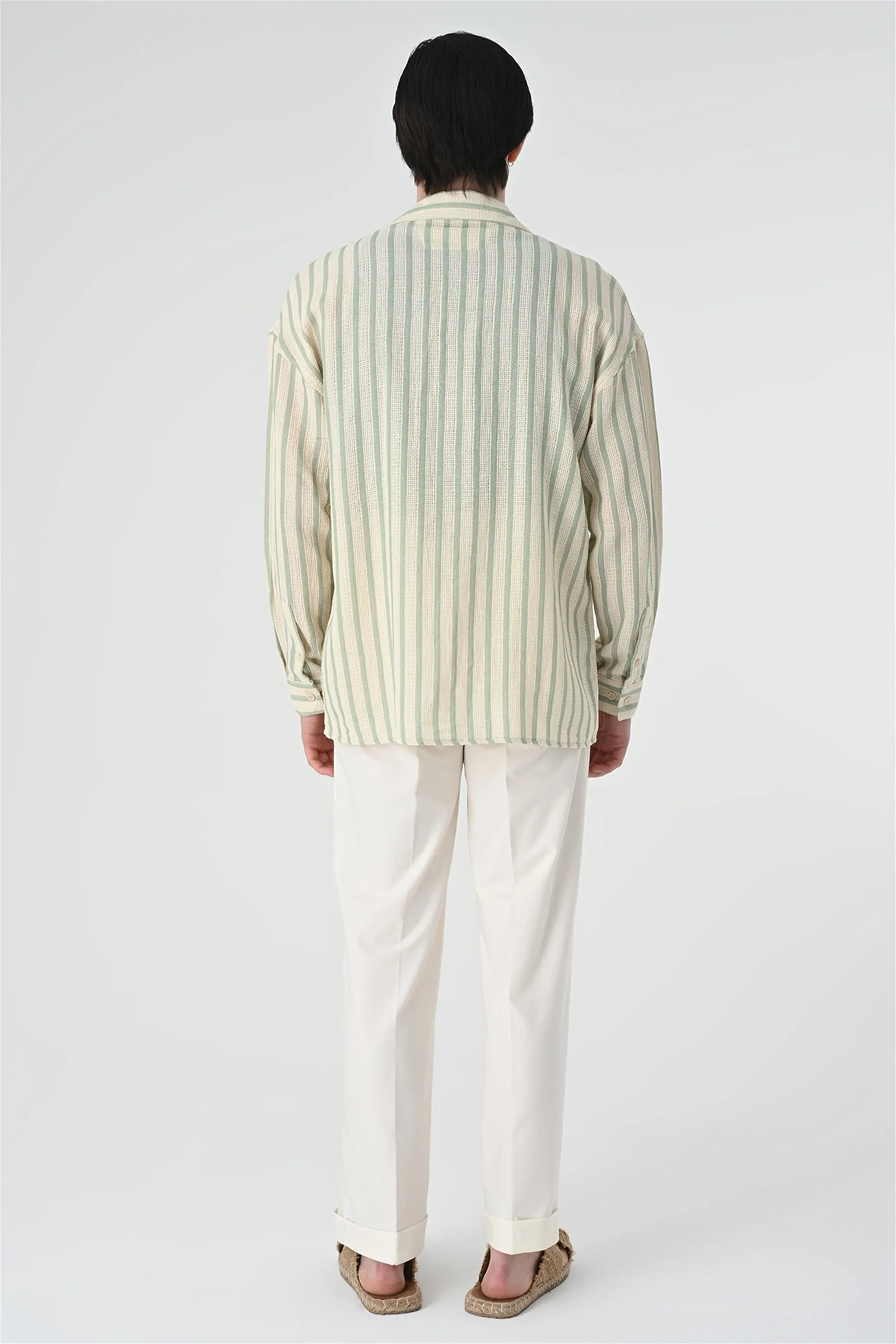 ANT Oversize Striped Men's Shirt - New Westminster