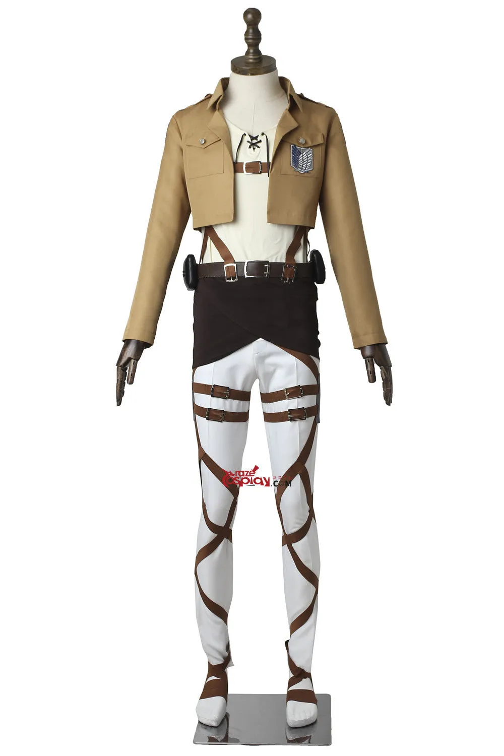 Attack on Titan Eren Yeager Cosplay Costume