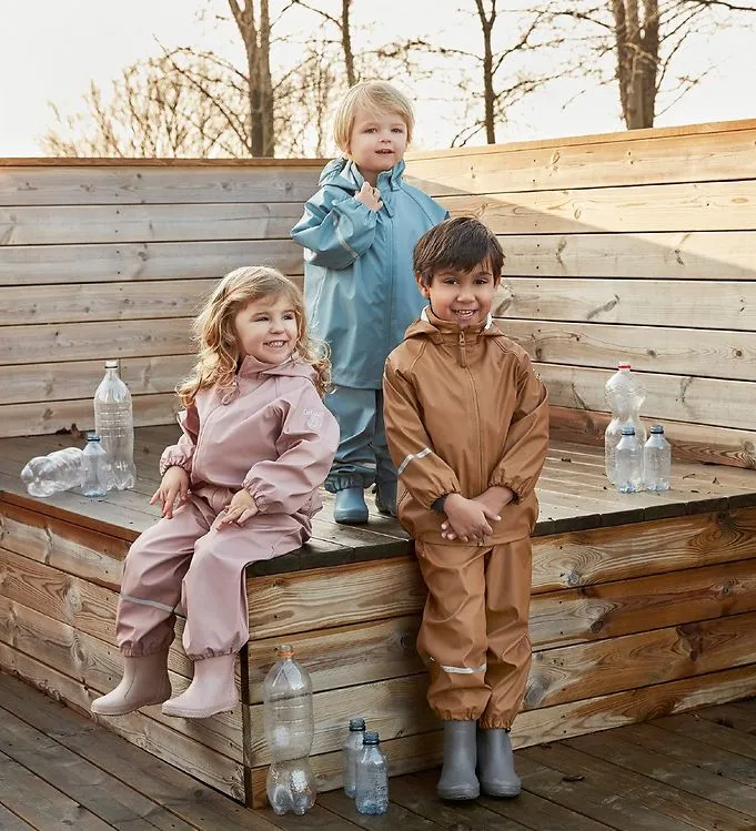 Burlwood Pink Rainwear Overall - Waterproof
