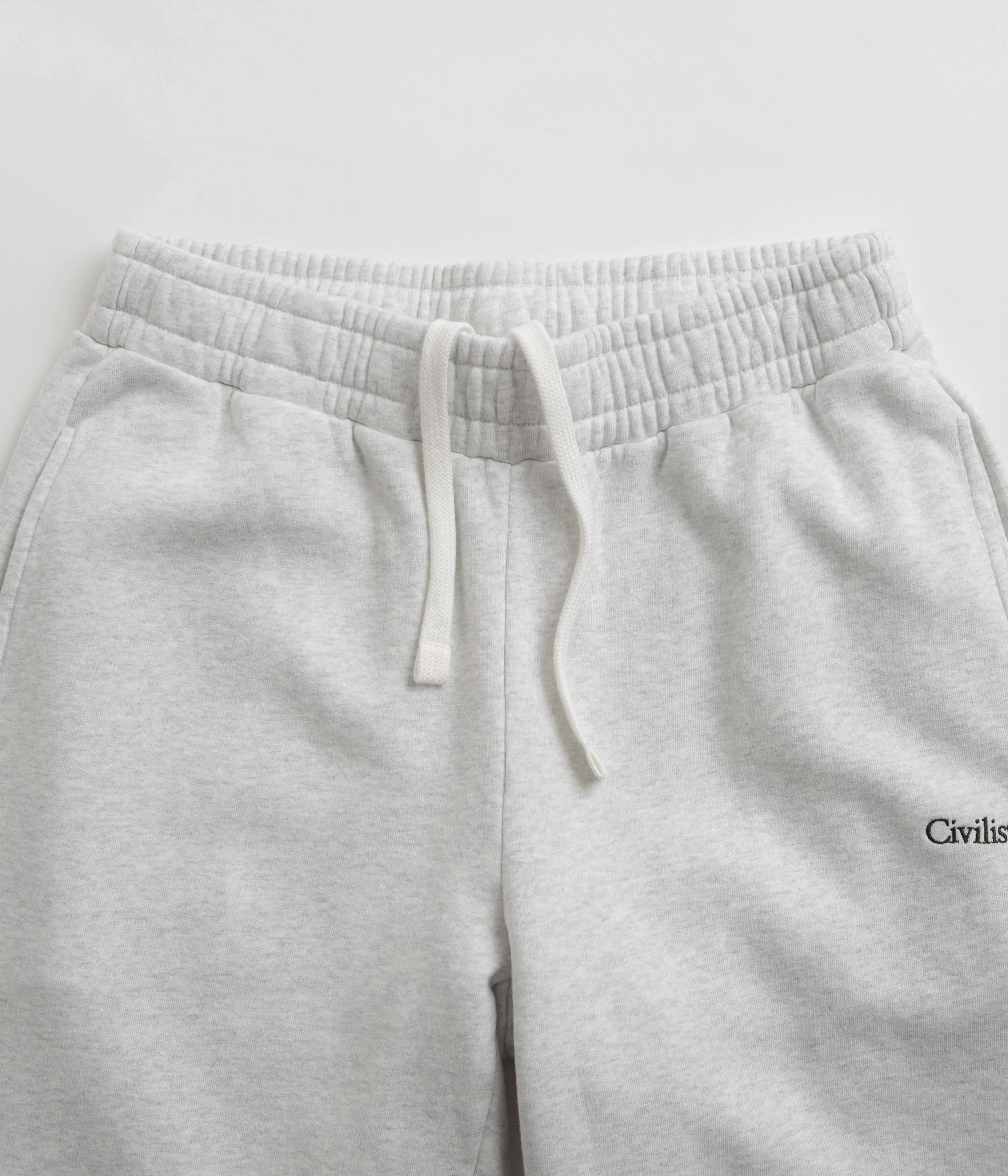 Civilist Leisure Sweatpants - Light Heather Grey