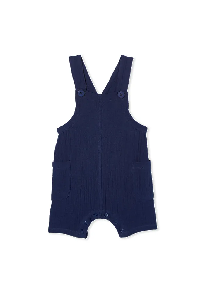 Crinkle Cotton Overall