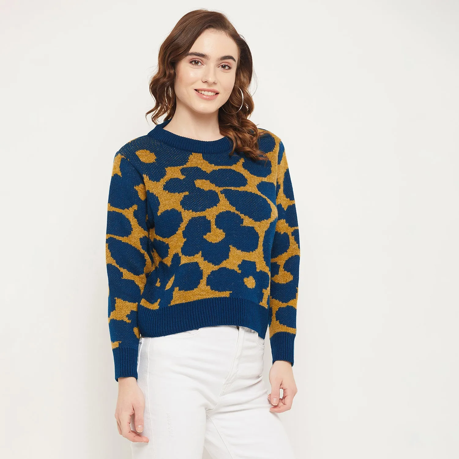 Duke Stardust Women Self Design Pullover (SDS1022)