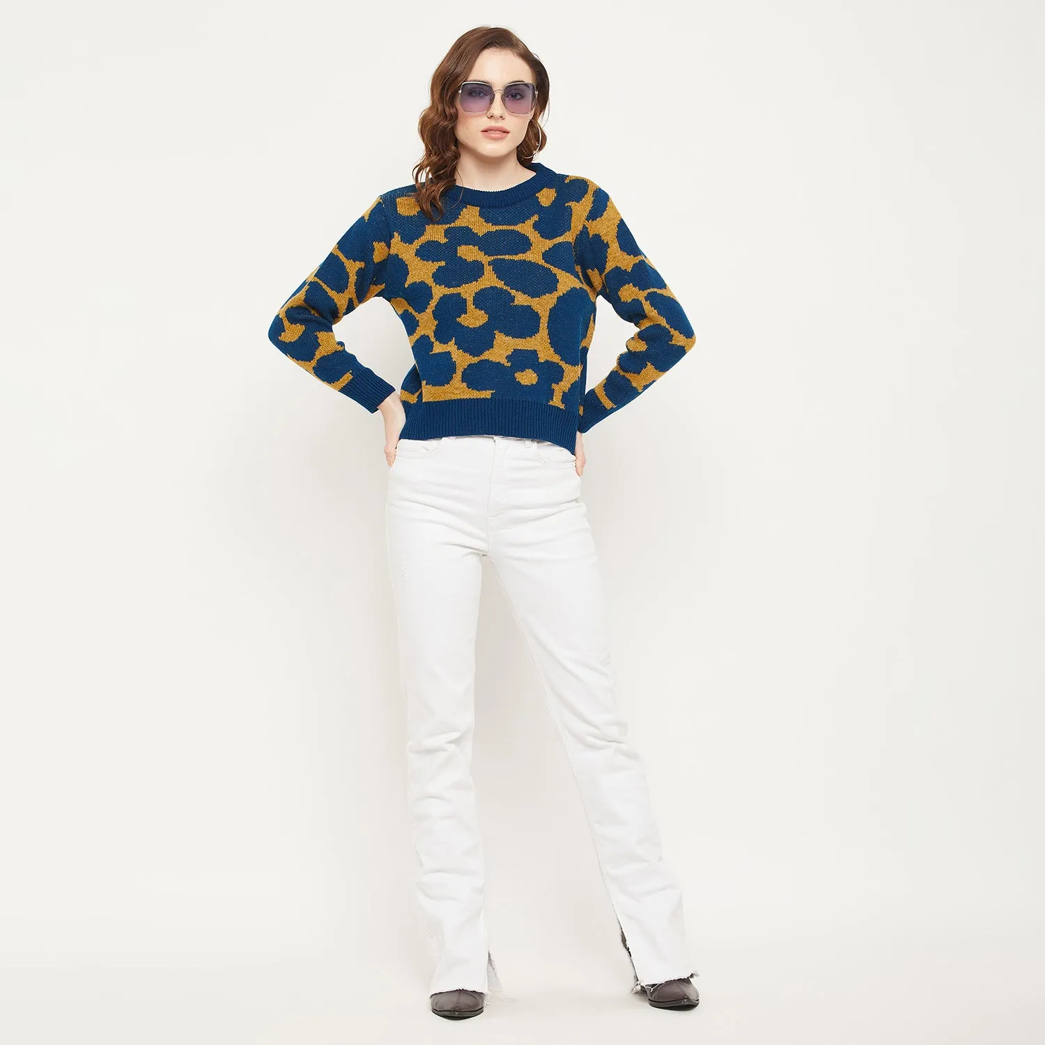 Duke Stardust Women Self Design Pullover (SDS1022)