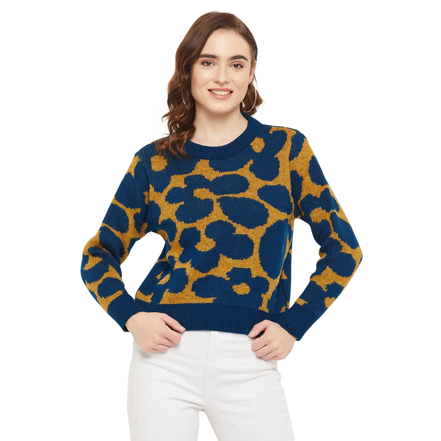 Duke Stardust Women Self Design Pullover (SDS1022)