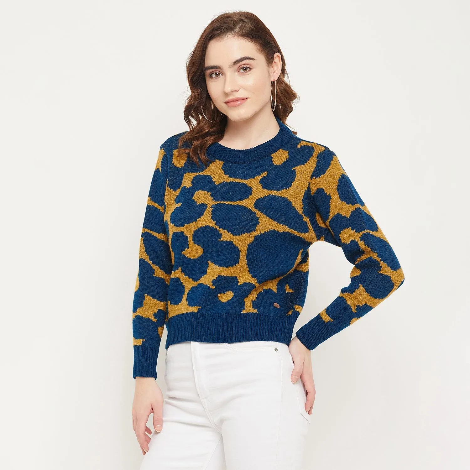 Duke Stardust Women Self Design Pullover (SDS1022)
