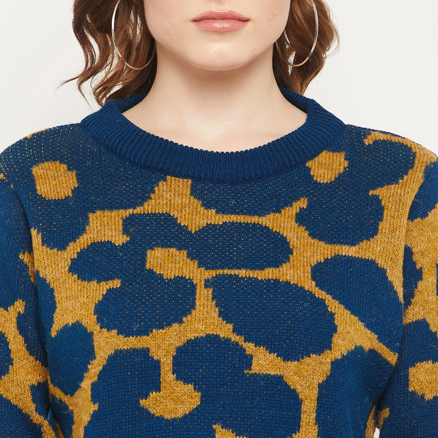 Duke Stardust Women Self Design Pullover (SDS1022)