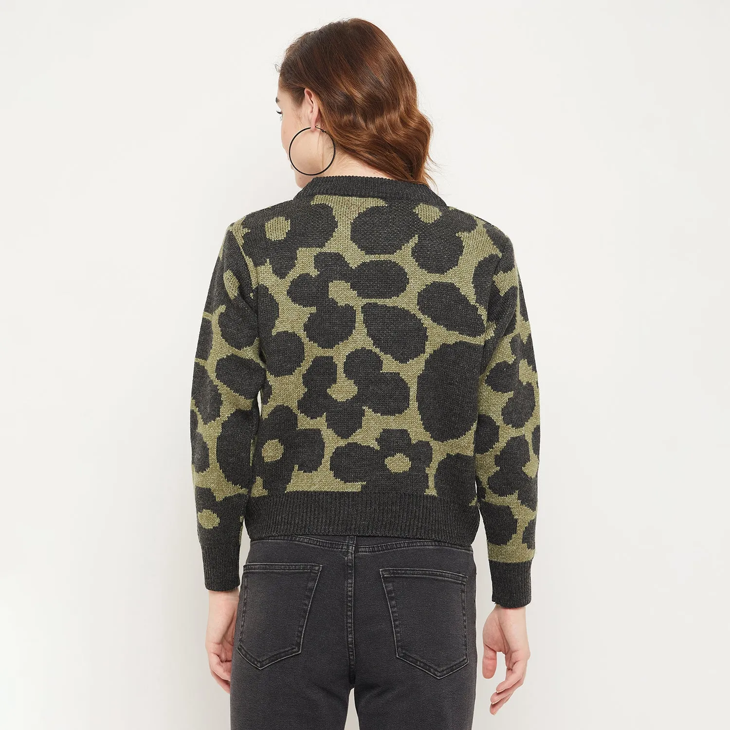 Duke Stardust Women Self Design Pullover (SDS1022)