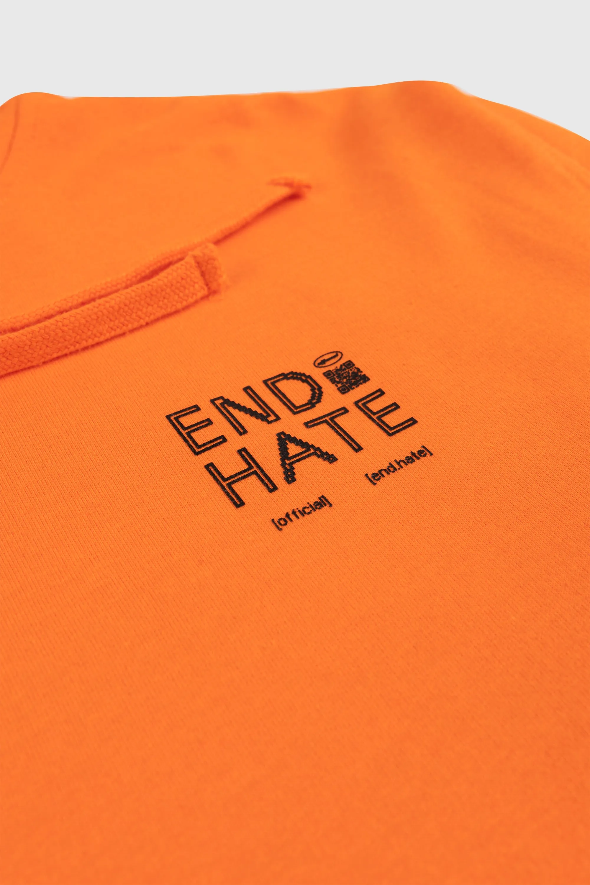 End Hate - Take Action Hooded Sweatshirt (Orange)