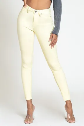 Flexible Skinny Jeans - Banana Pudding