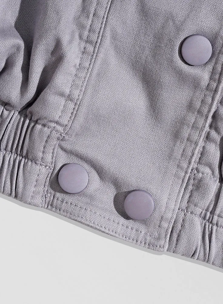 Grey RD-Gabardine Vest