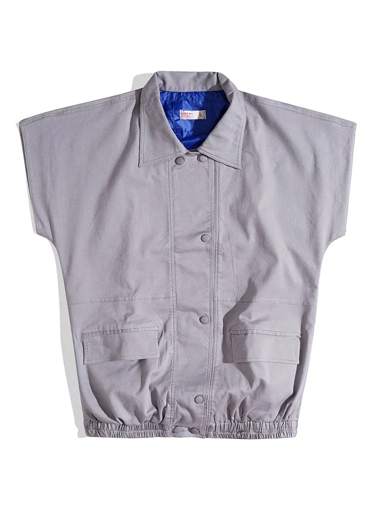Grey RD-Gabardine Vest