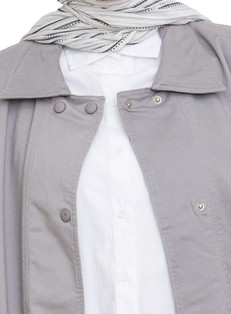 Grey RD-Gabardine Vest