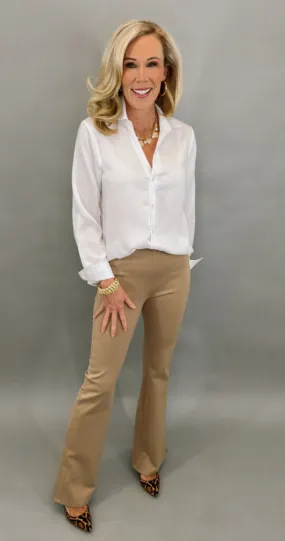 High Waist Straight Leg Pant