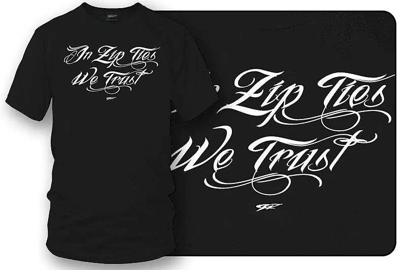 In Zip Ties we trust, Muscle car shirts, Old Car Shirt - Wicked Metal