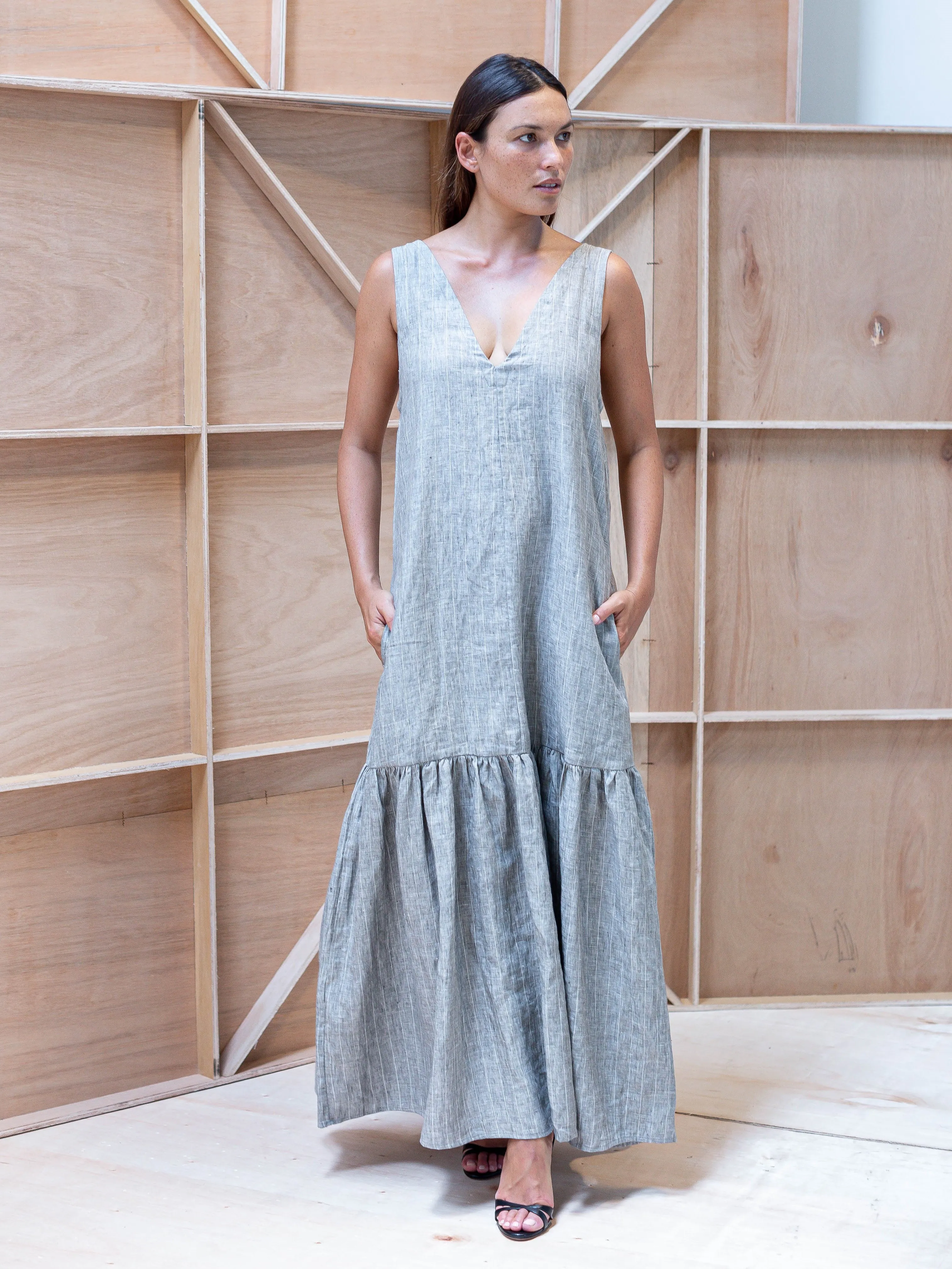 Julia Linen Dress
