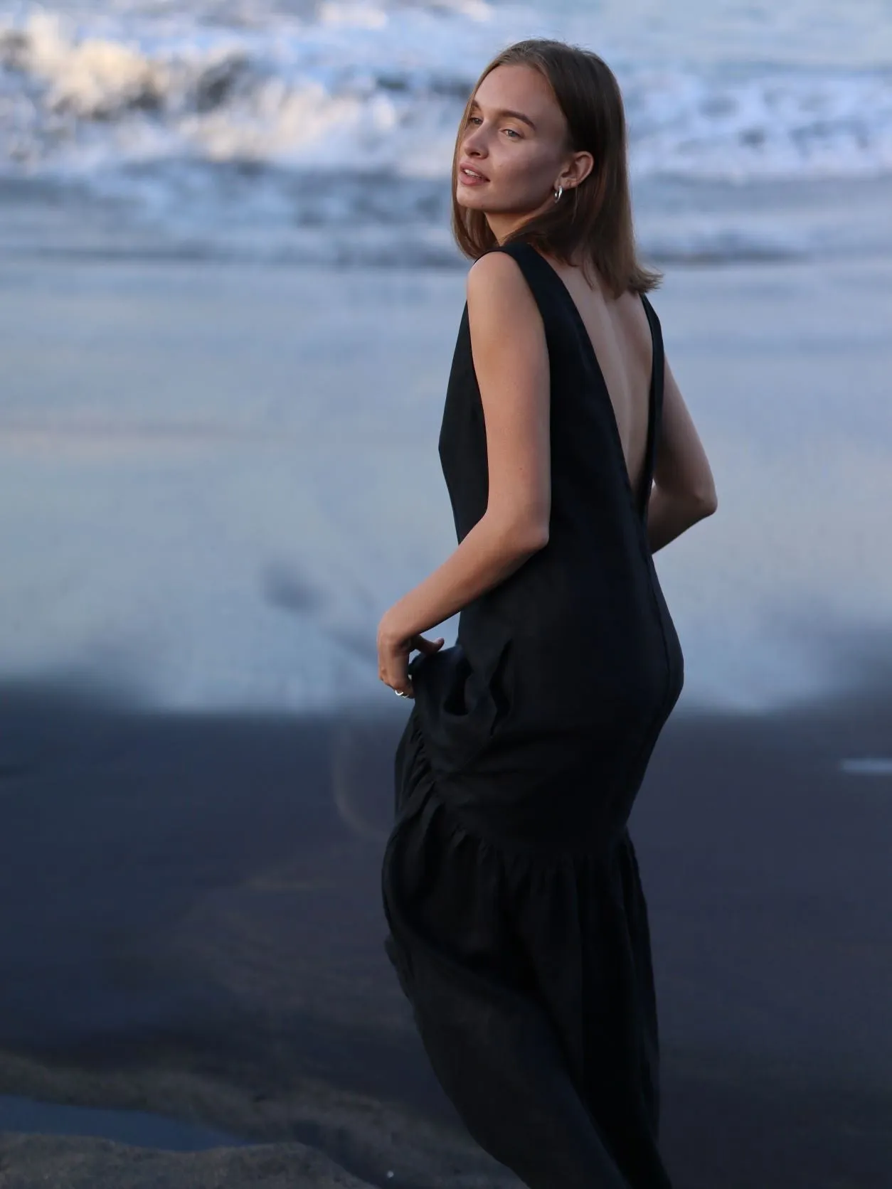 Julia Linen Dress