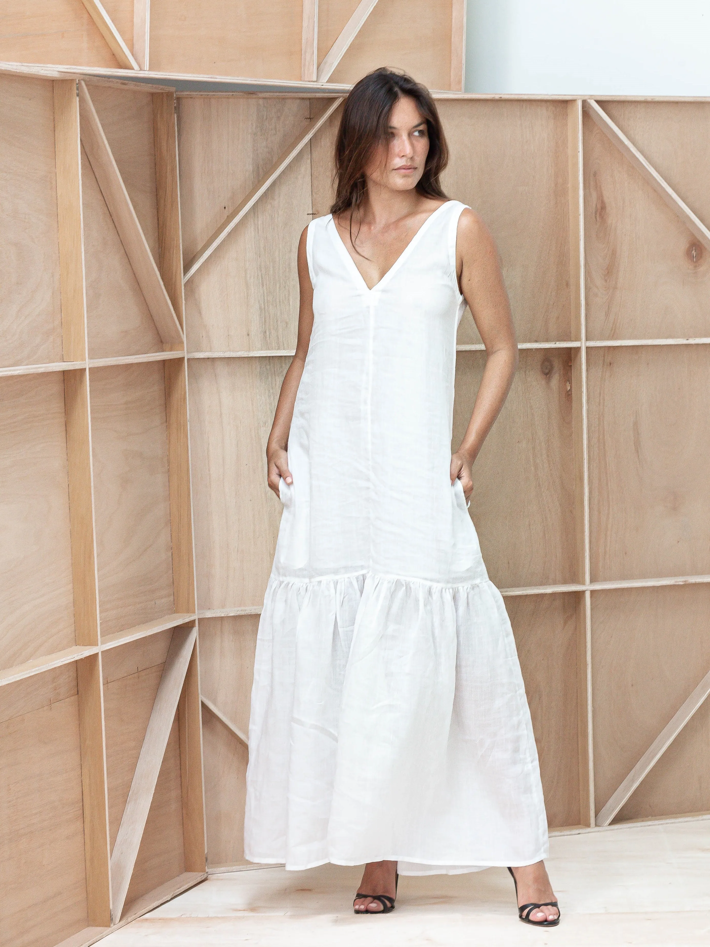 Julia Linen Dress