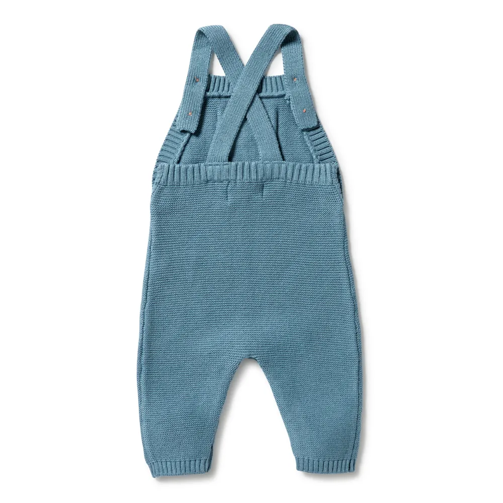 Knitted Overall Bluestone
