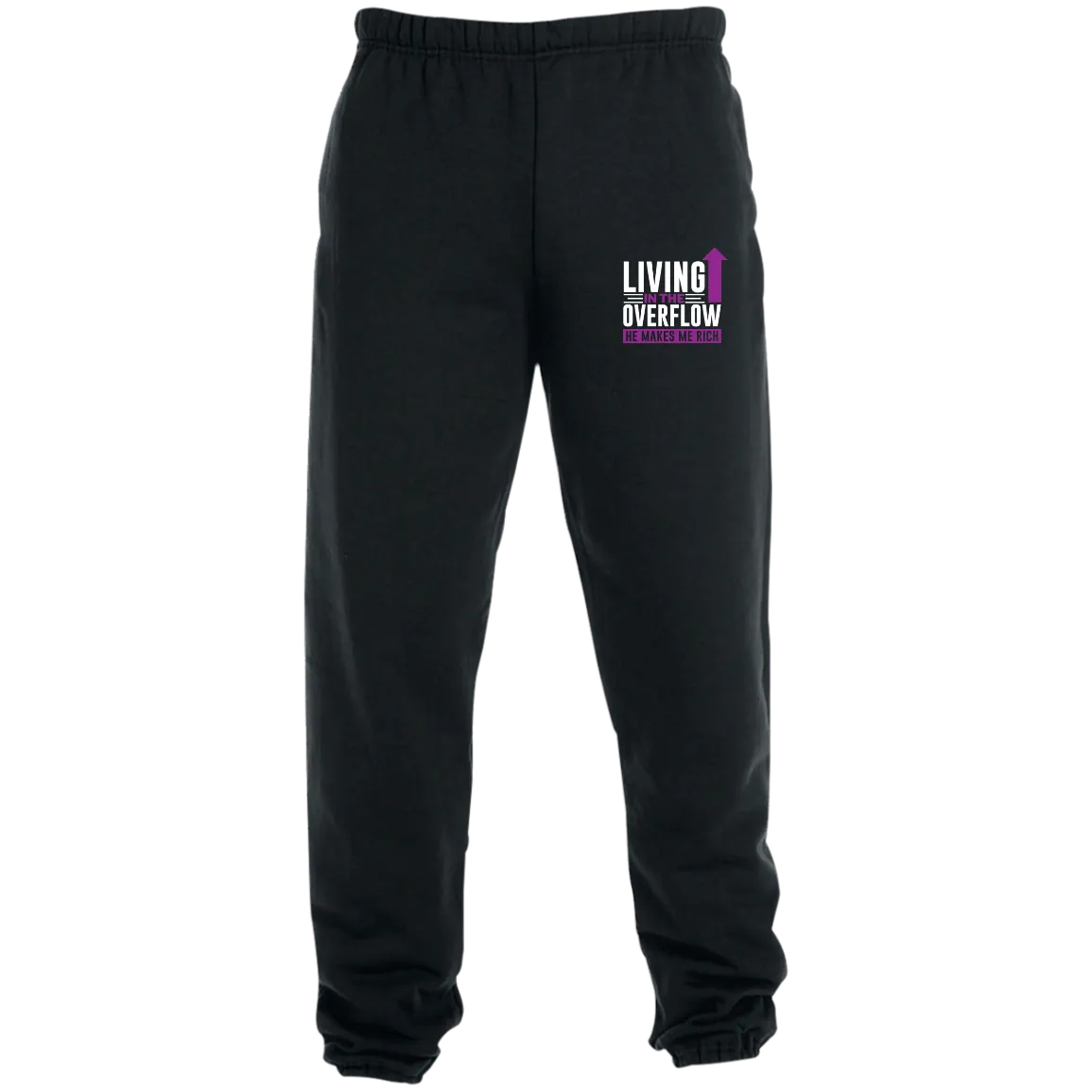 LIVING IN THE OVERFLOW Sweatpants with Pockets