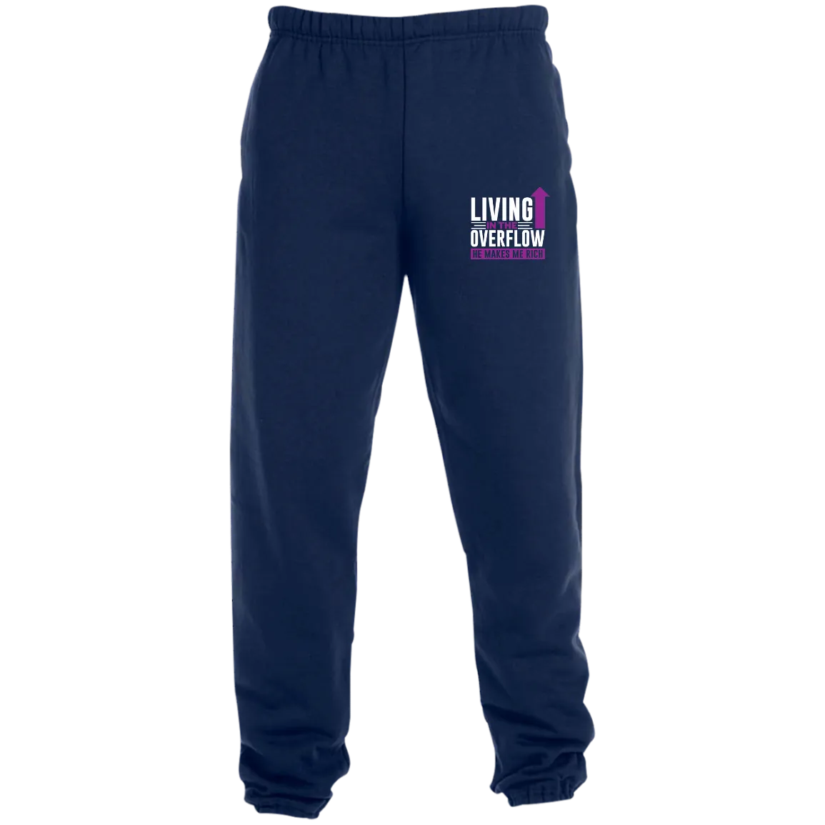 LIVING IN THE OVERFLOW Sweatpants with Pockets