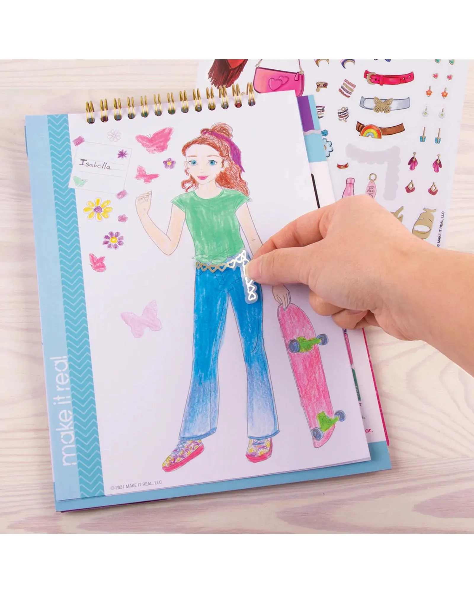 Make It Real Blooming Vibes Sketchbook