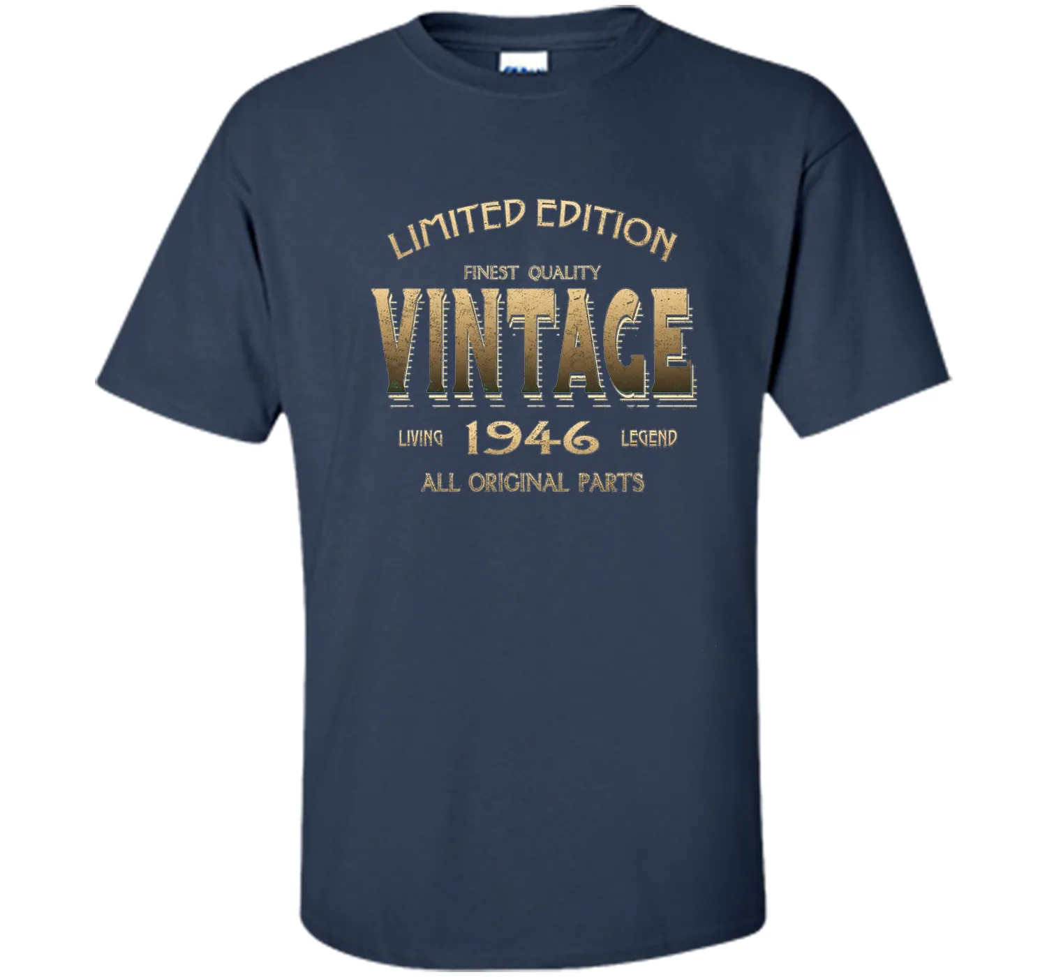 Men's 1946 T-shirt 71st Birthday Gift 71 Year Old B-day Present