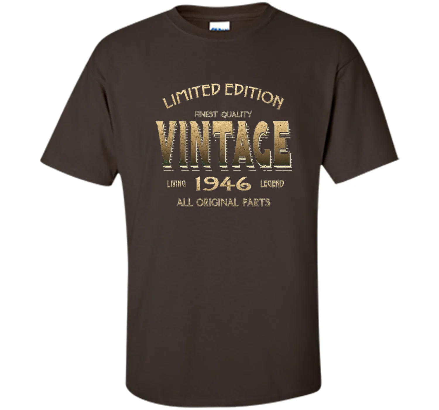 Men's 1946 T-shirt 71st Birthday Gift 71 Year Old B-day Present