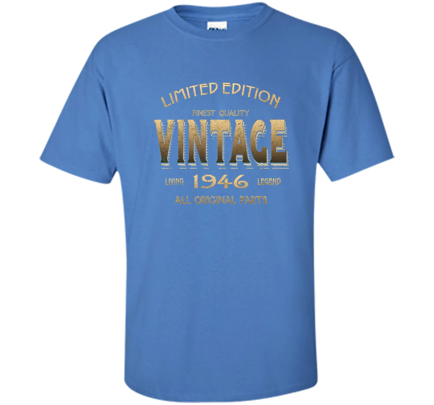 Men's 1946 T-shirt 71st Birthday Gift 71 Year Old B-day Present