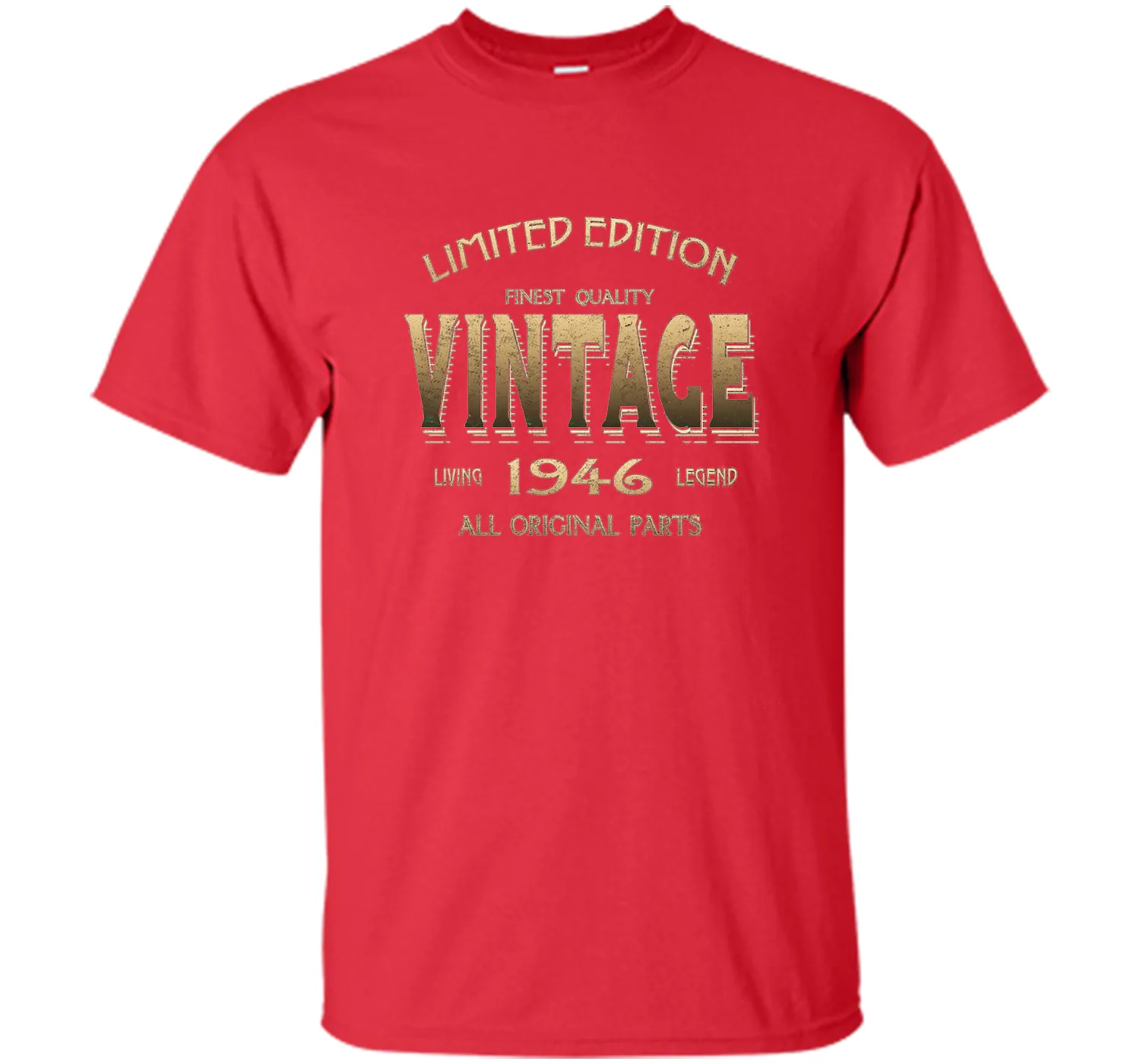 Men's 1946 T-shirt 71st Birthday Gift 71 Year Old B-day Present
