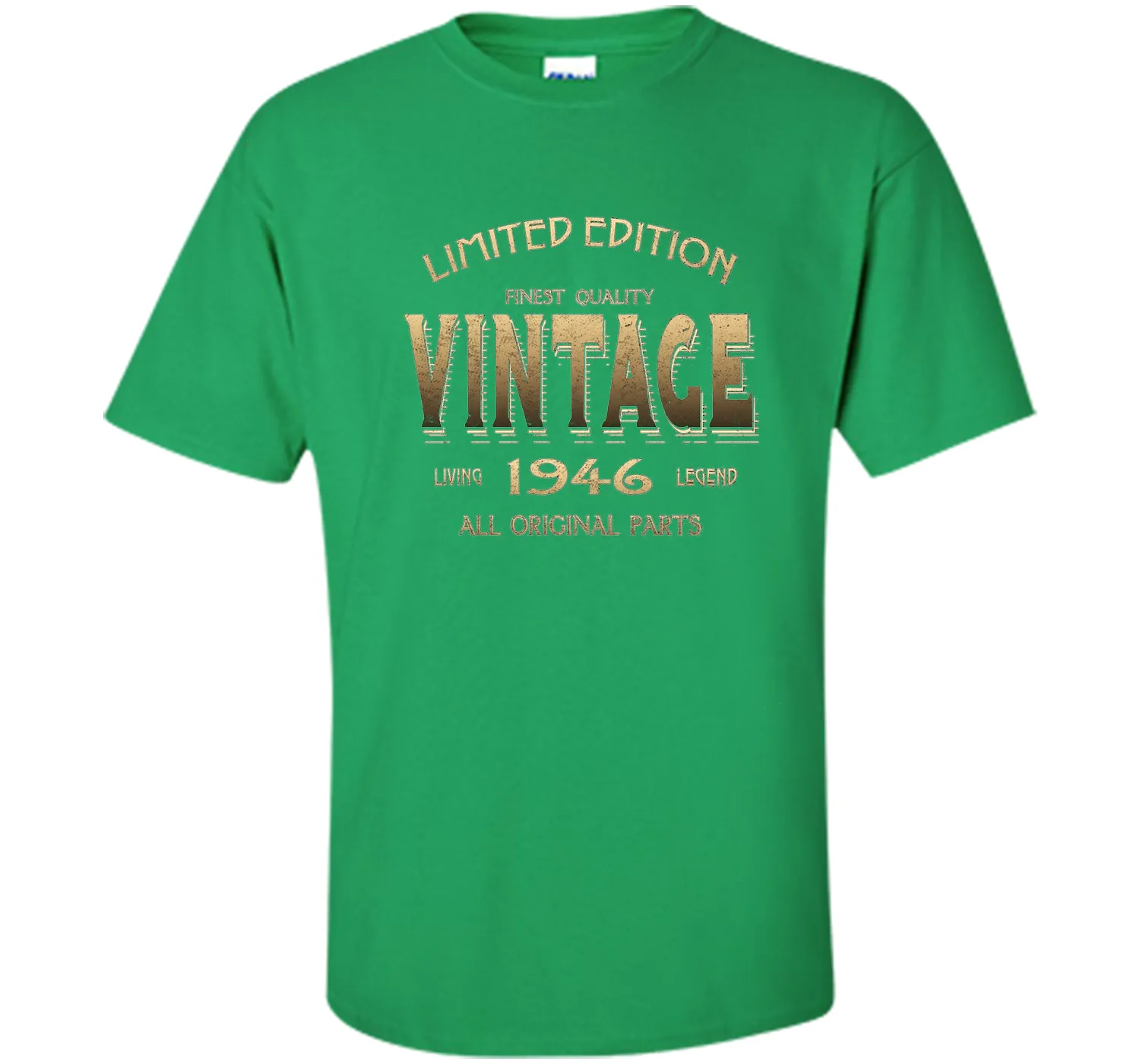 Men's 1946 T-shirt 71st Birthday Gift 71 Year Old B-day Present