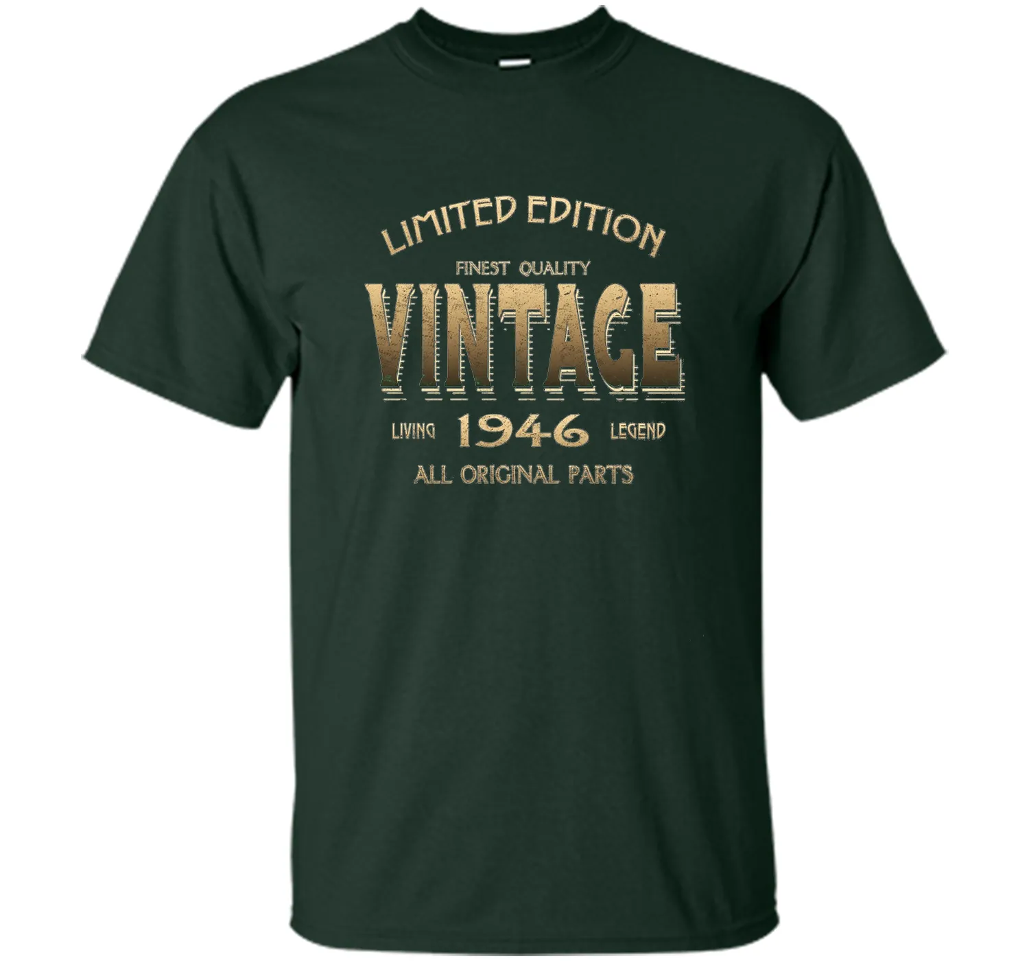 Men's 1946 T-shirt 71st Birthday Gift 71 Year Old B-day Present