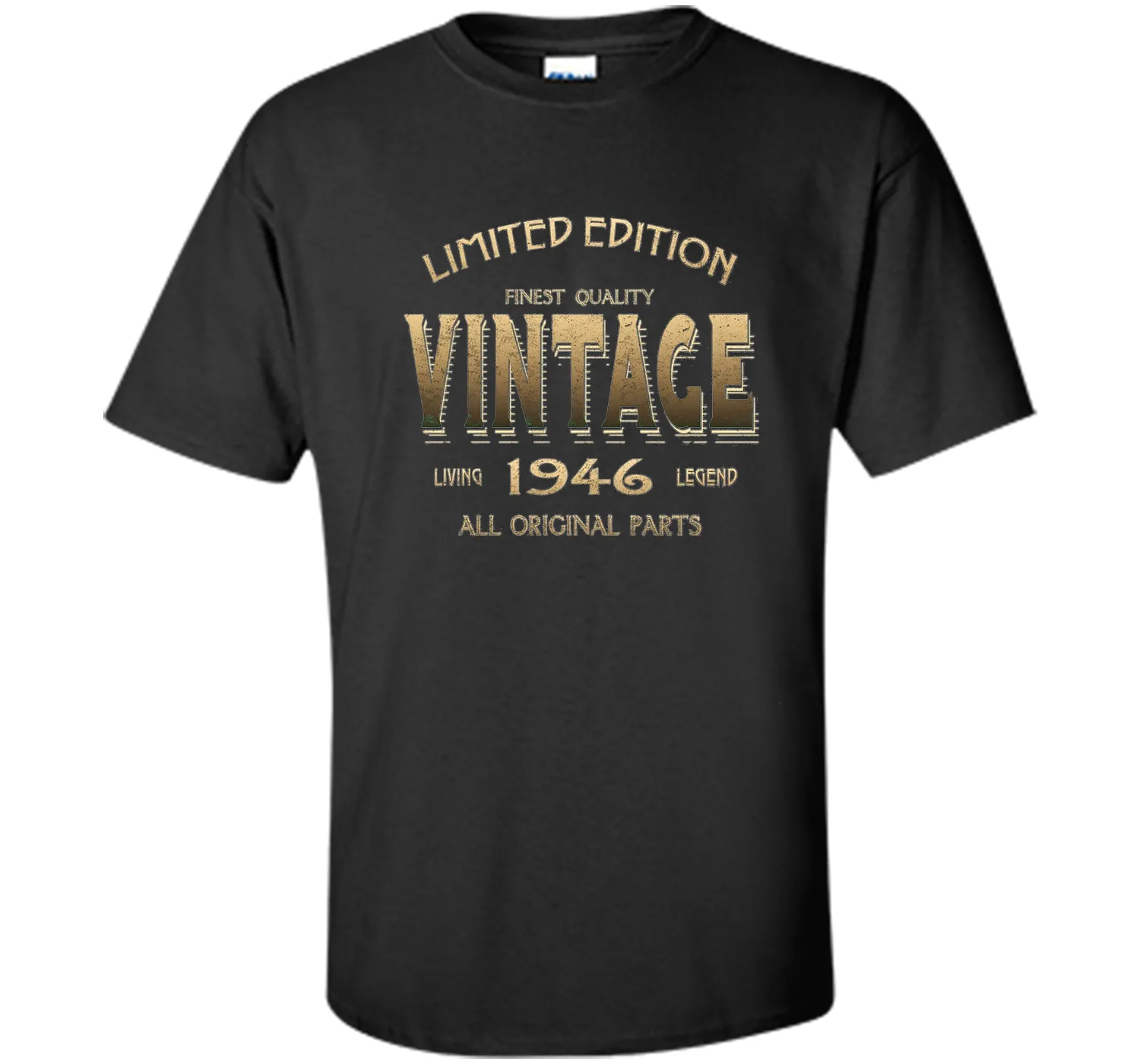 Men's 1946 T-shirt 71st Birthday Gift 71 Year Old B-day Present