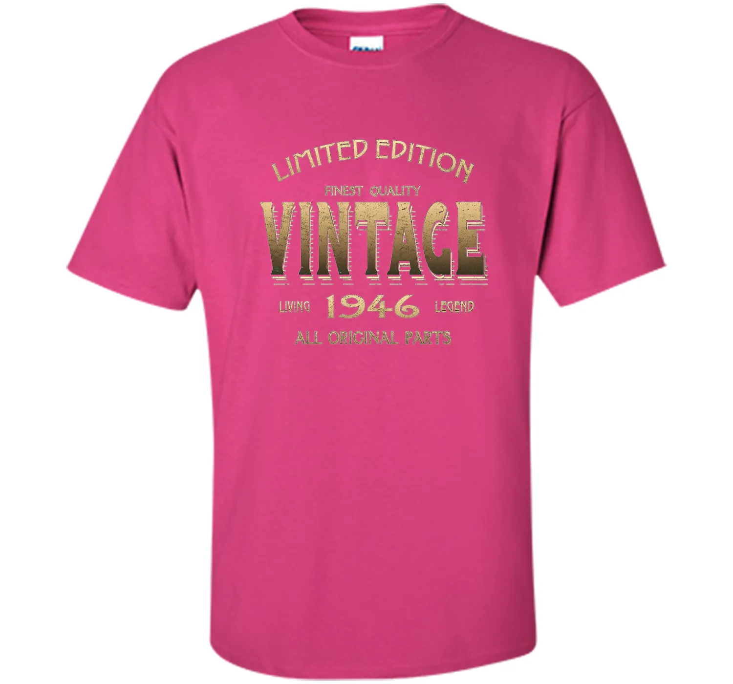 Men's 1946 T-shirt 71st Birthday Gift 71 Year Old B-day Present
