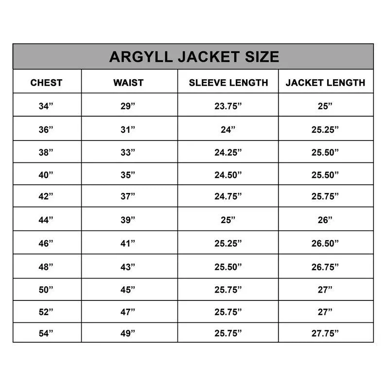 Men’s Black Argyle Kilt Jacket with Vest - Premium Wedding Formalwear for Scottish Highland Outfits