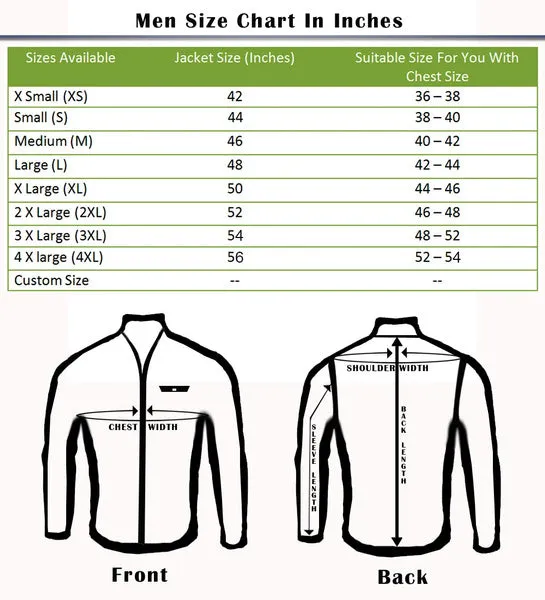 Men's Leather Motorbike Motorcycle Jacket Touring With Genuine CE Armour Biker