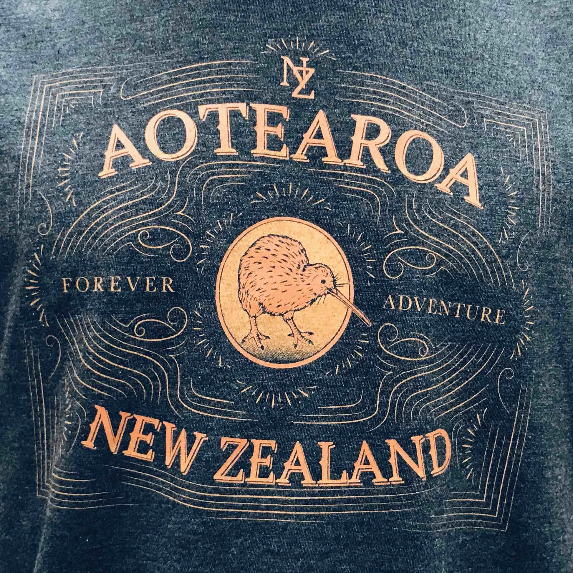 Mens New Zealand T Shirt - Forever Adventure