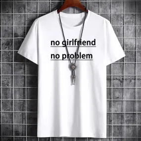 Men's Summer Cotton T-Shirt -  Casual Streetwear Sport Tee
