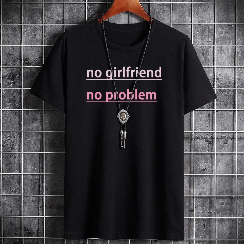 Men's Summer Cotton T-Shirt -  Casual Streetwear Sport Tee