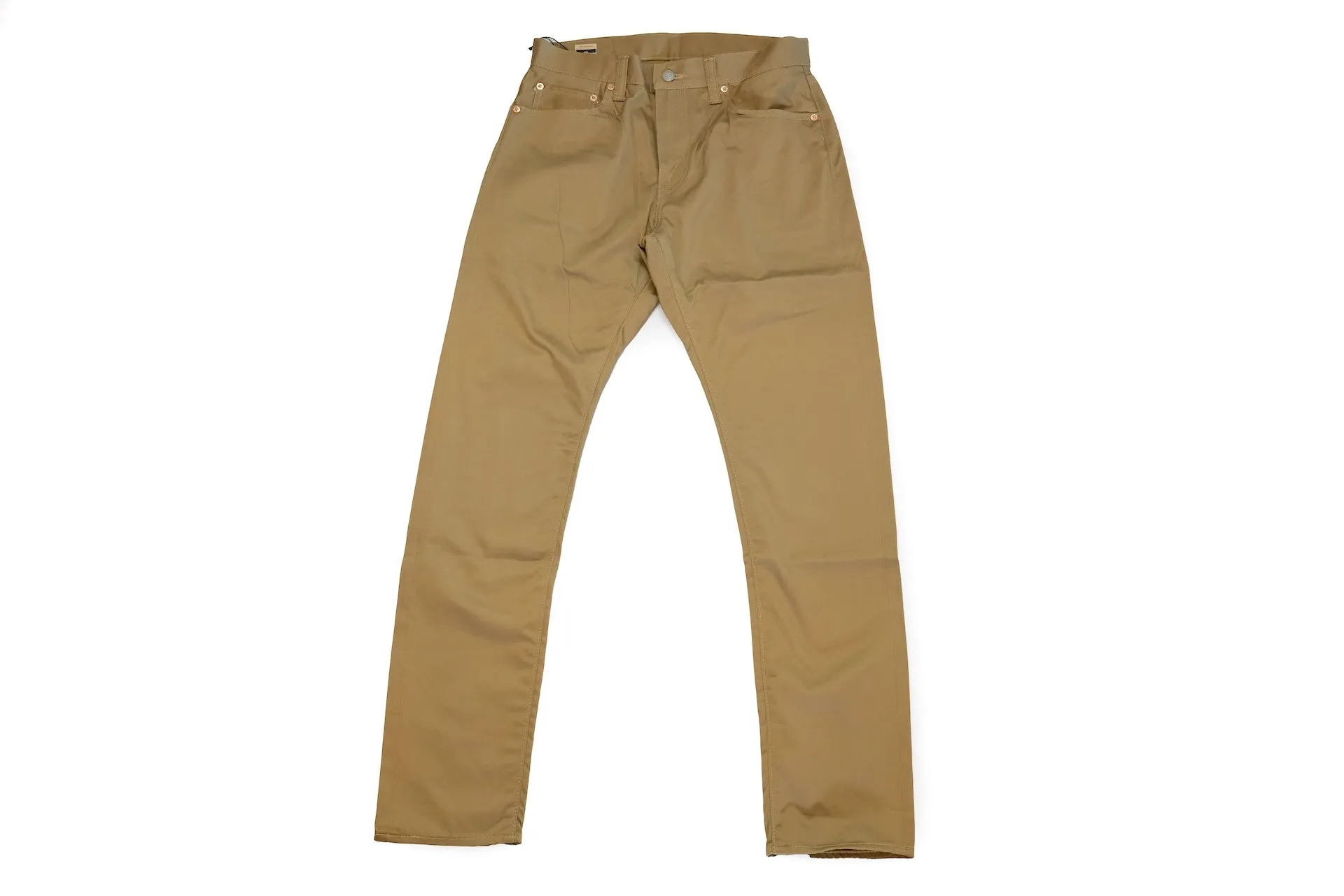 Momotaro 12.5oz Selvage Moleskin Trousers (Camel)