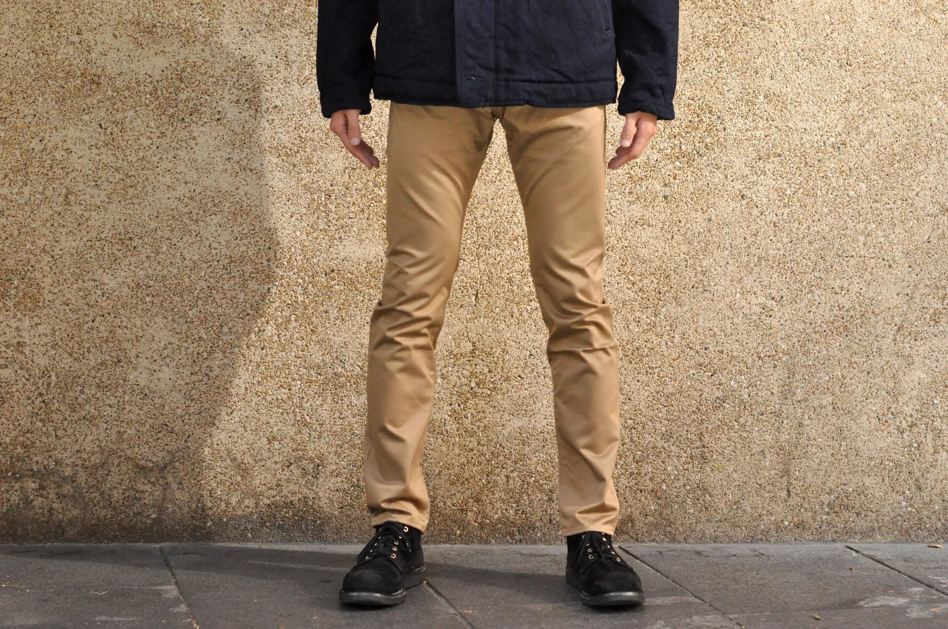 Momotaro 12.5oz Selvage Moleskin Trousers (Camel)