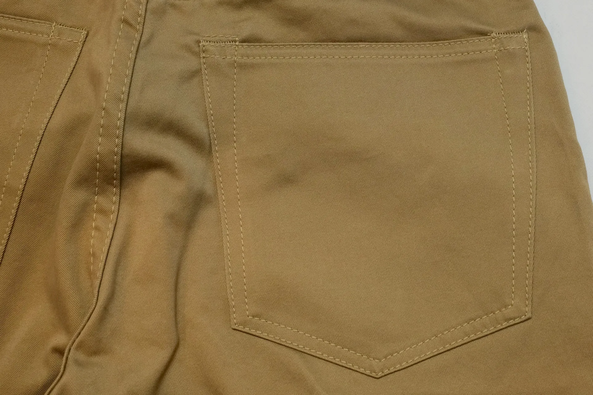 Momotaro 12.5oz Selvage Moleskin Trousers (Camel)