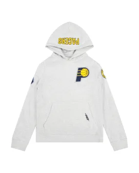 NBA INDIANA PACERS CLASSIC BIG BOYS FLC PO HOODIE (HEATHER GREY)