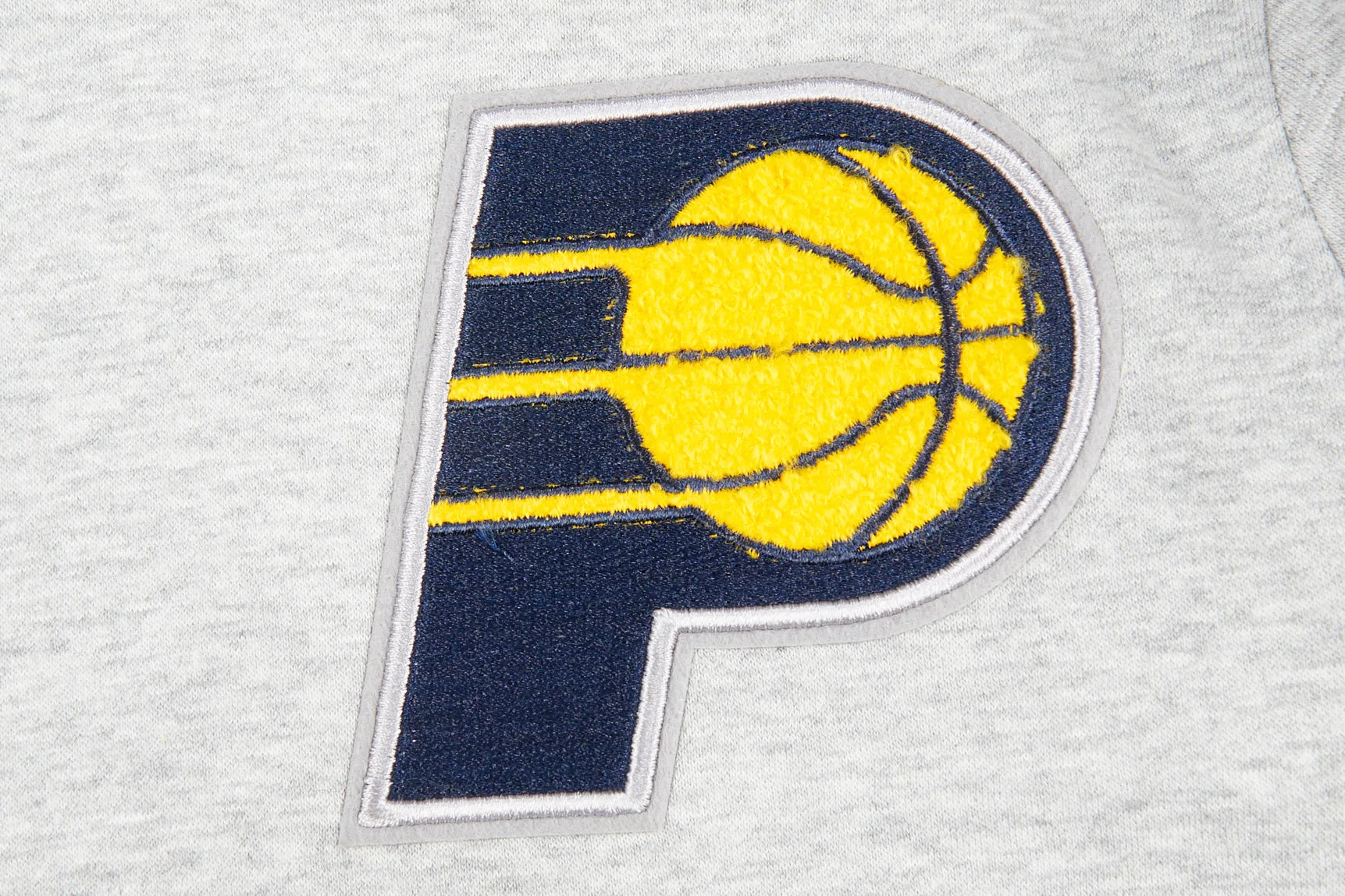 NBA INDIANA PACERS CLASSIC BIG BOYS FLC PO HOODIE (HEATHER GREY)