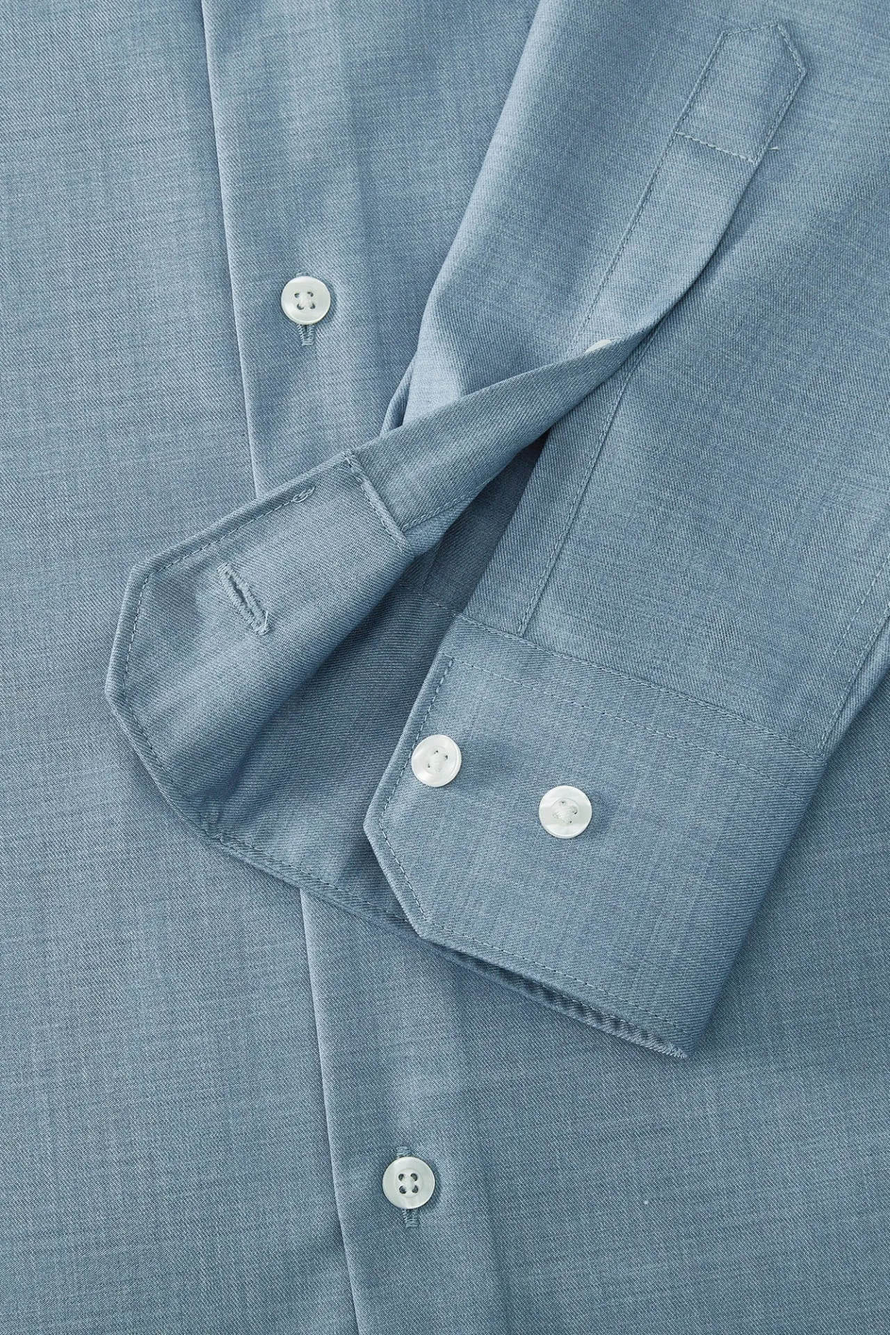 Non-Iron Silky Touch Stretch Smart Fit Twill Shirt