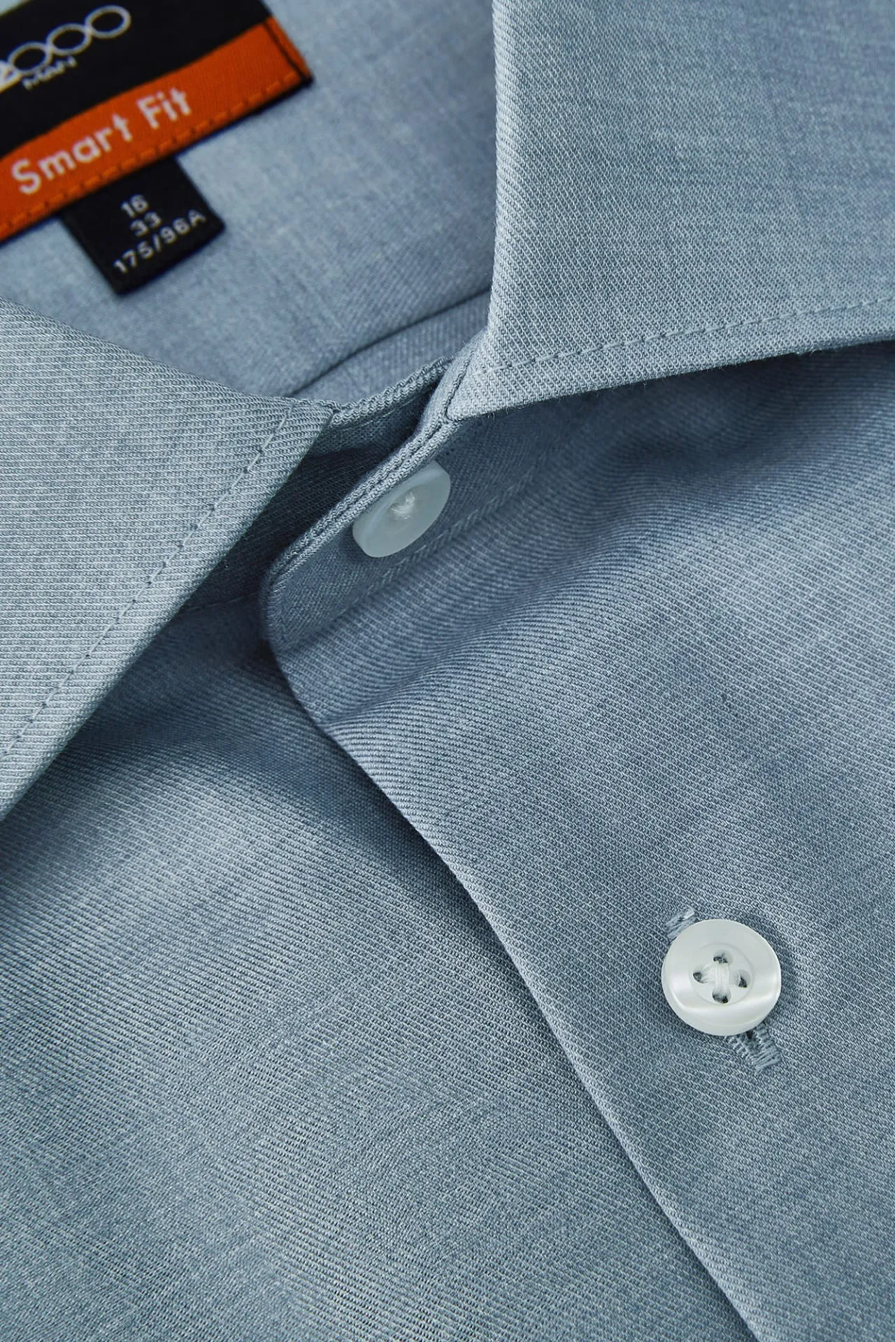 Non-Iron Silky Touch Stretch Smart Fit Twill Shirt