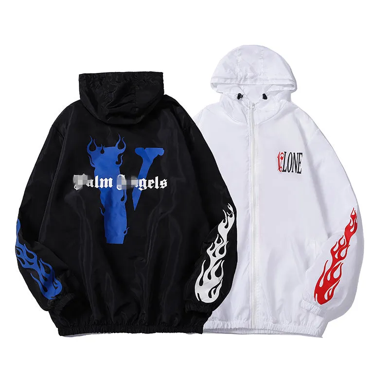 Palm Angels Hoodie Angel Men's and Women's Loose Thin Coat