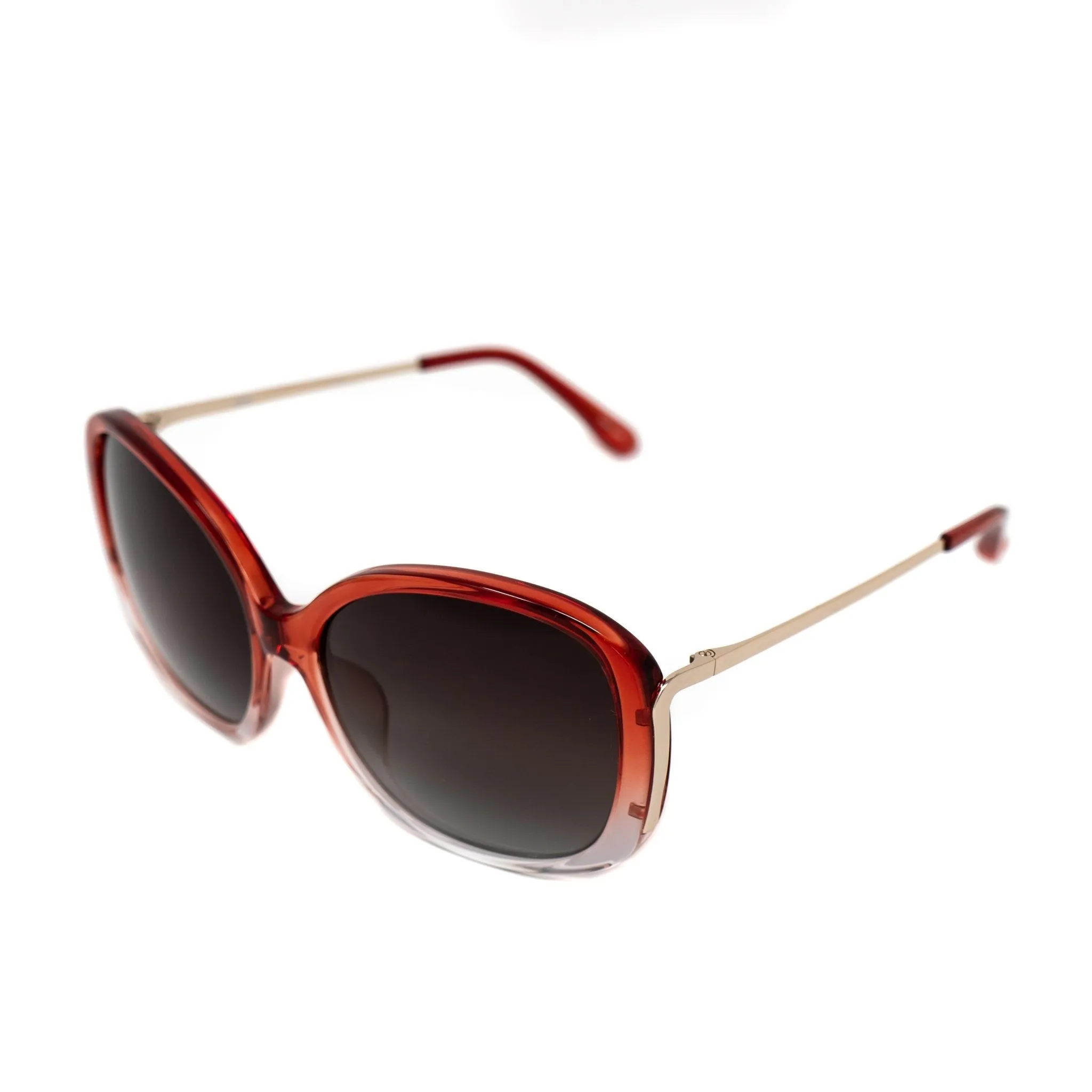 Prabal Gurung Sunglasses Oversized Red and Grey