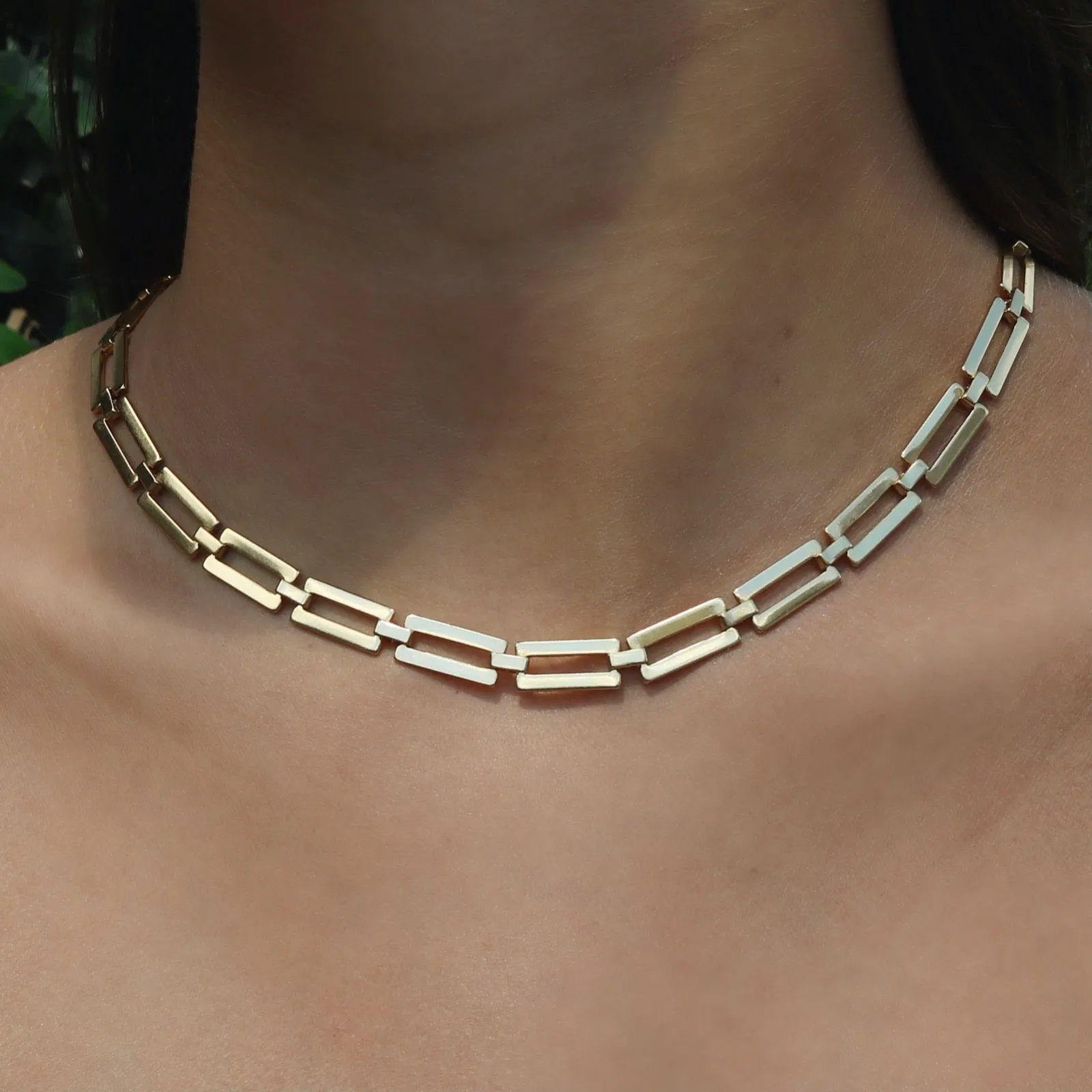 Rectangular Link Chain